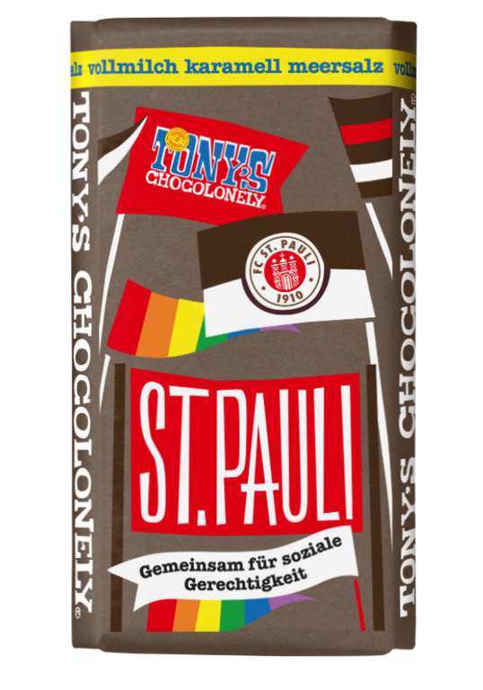 Tony Chocolonely FC St. Pauli Edition, offline Budni AEZ Hamburg