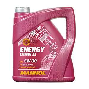 MANNOL Energy Combi LL 5W-30 Motorenöl, 4 Liter (5,09€ pro Liter) Preis-Leistung Sieger (Prime)