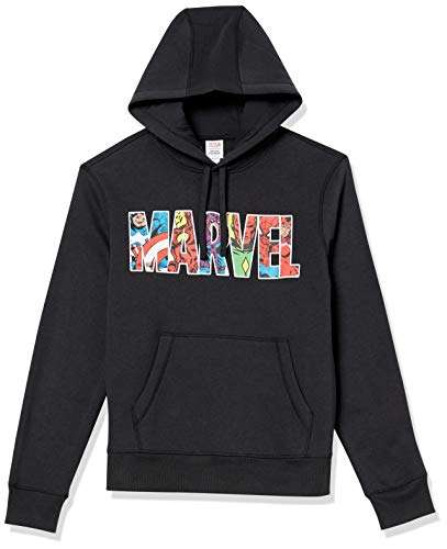 Amazon Essentials Disney | Marvel | Star Wars Herren Fleece-Kapuzenpulli Hoodie Sweatshirt verschiedene Designs XS-6XL