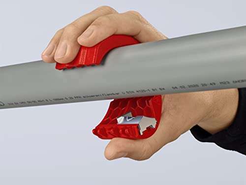 KNIPEX BiX Schneider für Kunststoffrohre und Dichthülsen 20 – 50 mm für 19,80€ (Prime)
