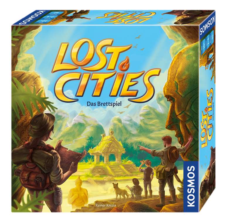 [Saturn Abholung] Lost Cities - Das Brettspiel | Familienspiel für 2 - 4 Personen | ab 10 Jahren | 30 - 60 Minuten