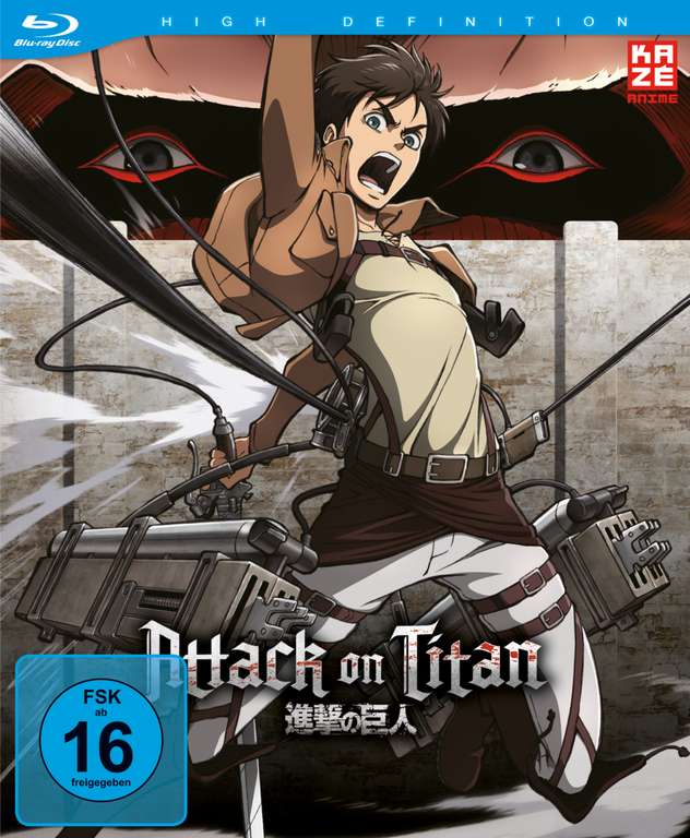 [Crunchyroll-KAZE-Shop] 25% Rabatt auf ausgew. Anime - Filme und Serien - Blu-ray, DVD - z.B: Attack on Titan, Parasyte, Bleach, ...
