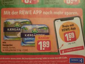 Rewe - Arla Kaergården mit Rewe App für nur 1,69€