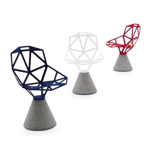 Magis Chair one mit Zementfuß, Design: Konstantin Grcic, aktuell mit 15% Rabatt in mehreren Shops - bei [Ambientedirect] am günstigsten