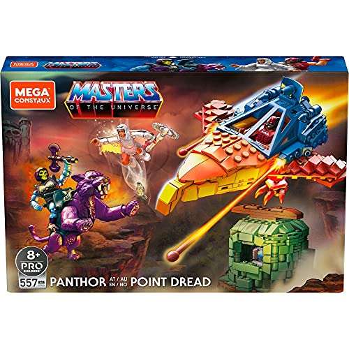 [Klemmbausteine] Mega Construx Masters of the Universe Panthor at Point Dread (GPH24) für 25,13 Euro [Amazon.es]