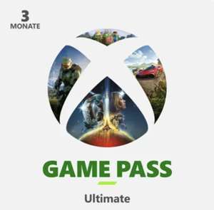 Game Pass Ultimate (ohne VPN) für eff. mtl. 10,83 Euro