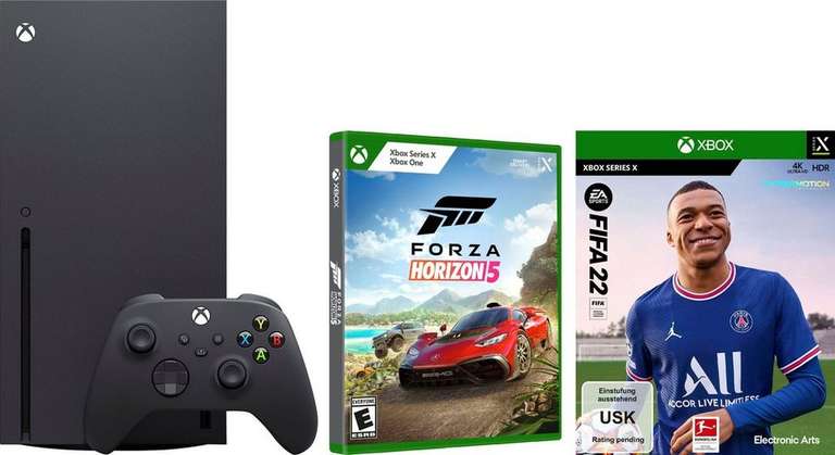 Xbox Series X, inkl. Forza Horizon 5 + FIFA 22