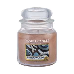 Yankee Candle Duftkerzen im Angebot - z.B. Seaside Woods 411g für 12,55 € inkl. Versand via Hermes (auf Parfimo.de)