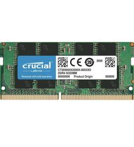 Arbeitsspeicher Crucial SODIMM RAM CT8G4SFRA32A 8GB DDR4 3200MHz CL22