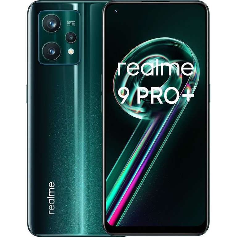 Realme 9 Pro+ 8 GB / 256 GB grün