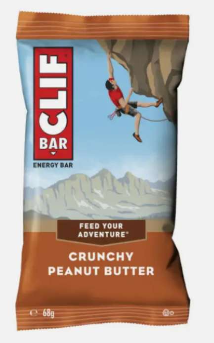 CLIF BAR Crunchy Peanut Butter 48er Pack (0,89 je Riegel)