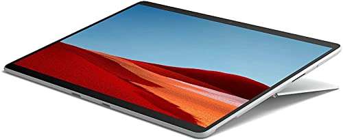 Microsoft Surface Pro X, 13 Zoll 2-in-1 Tablet (Microsoft SQ2, 16 GB RAM, 256 GB SSD, Win 11 Home), Platin @amazon