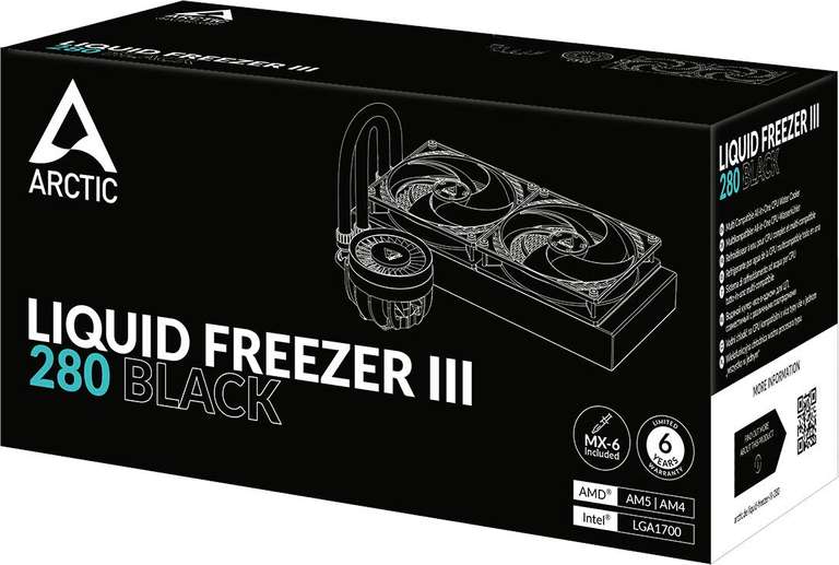 [MINDSTAR] AIO Wasserkühler Arctic Liquid Freezer III 280 All-in-One