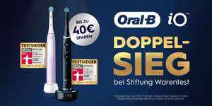 Bis zu 40€ Cashback auf Elektrische Zahnbürsten von Oral-B