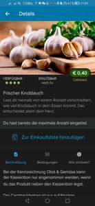 MARKTGURU , Frischer Knoblauch 0,40€ Cashback , effektiv 0,01€ (freebie?!?) möglich