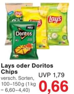 [Jawoll Filialen] Lays oder Dorito Chips versch. Sorten für 0,66€ | 18.03.-23.03.