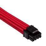 Corsair Premium Sleeved Netzteil Starter-Kabel-Set Typ4 (Generation 4-Serie) Rot