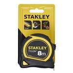Stanley Bandmass 8 m (Tylon-Polymer Schutzschicht, verschiebbarer Endhaken, Kunststoffgehäuse) 0-30-657