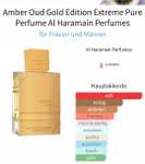 (Notino) Al Haramain Amber Oud Gold Edition Extreme Geschenkset mit gratis Taschenzerstäuber 100ml (Unisex, Bestpreis)
