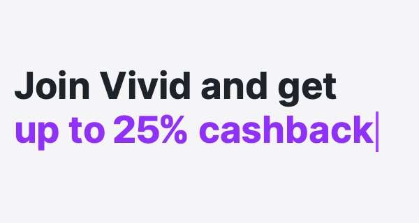 Vivid Insta Cashback - Amazon 10%