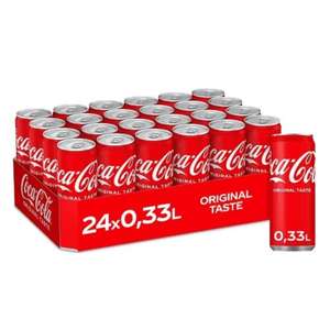 Coca-Cola Classic und Coca-Cola Zero 24er Pack a 0,33l [Amazon Prime Spar-Abo]