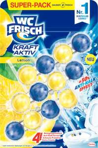 3er Pack WC FRISCH Kraft Aktiv Duftspüler Lemon (150 g), WC Reiniger, 50% Anti-Kalk Effekt [PRIME/Sparabo; für 3,22€ bei Abos]
