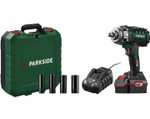 199° - PARKSIDE 20 V Akku-Drehschlagschrauber PASSK 20-Li C4, mit Akku (4 Ah) & Ladegerät für 39,99€ + Versand
