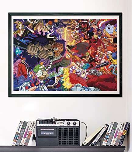 One Piece 1000 Teile Puzzel von Clementoni - Wano Kuni Motiv 70 x 50 cm