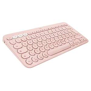 [Endet um 0:00 Uhr] Logitech Tastatur K380 rosa (Mac, iOS) - Prime