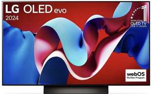 LG OLED65C49LA evo TV C4 65 Zoll + 400€ EM + 300€ Casback effektiv 1269€ inklusive versand