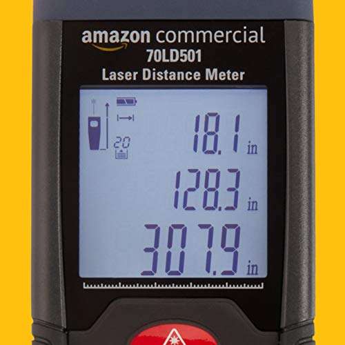 AmazonCommercial – Laser-Distanzmesser, 50 m / 100m auch verfügbar für 40,98€