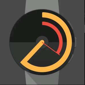 [google play store] Watch Face - Pujie Black (Wear OS)