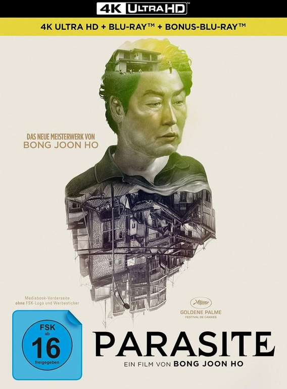 Amazon Prime Black Friday - Parasite (Mediabook A, 4K Ultra-HD, Blu-ray, Bonus-Blu-ray) Mediabook B für 20.27 Euro