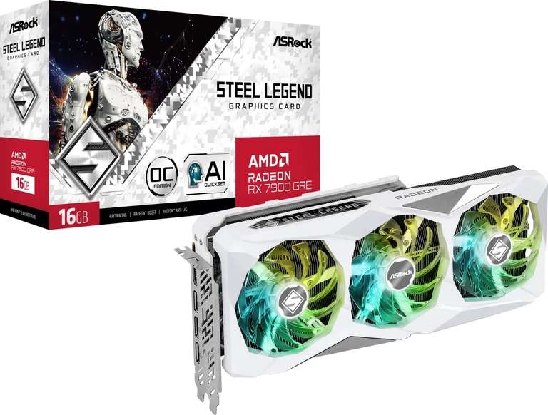 ASRock Radeon RX 7900 GRE Steel Legend 16GB - Update: nur noch bei Proshop / mit SPIEL