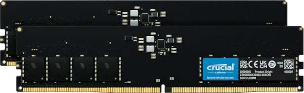 [ DDR5 ] Crucial DIMM Kit 32GB, DDR5-4800, CL40-39-39 - 2 Wochen Lieferzeit (2x16GB, PC5-38400U)