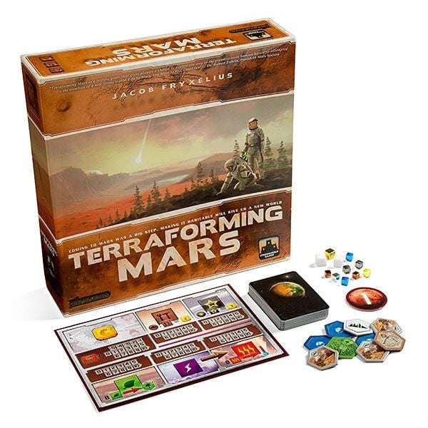 Schwerkraft Verlag - Terraforming Mars | nominiert zum Kennerspiel des Jahres 2017 | Brettspiel | BGG 8,4 [Thalia]
