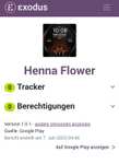 (Google Play Store) Henna Flower - watch face (WearOS Watchface, digital)