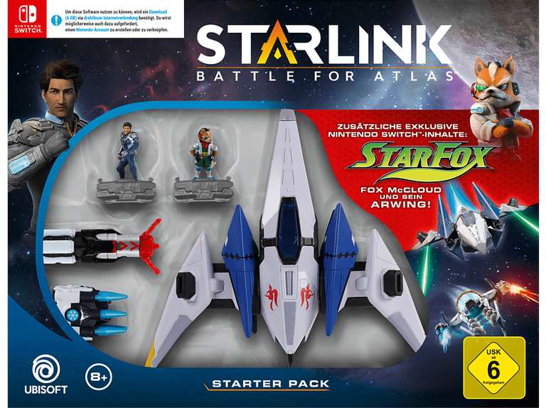 [ Mediamarkt Saturn ] STARLINK Star Link Battle for Atlas Starter Pack PS4 Playstation 4 & Nintendo Switch für 4,99€ / Versand +2,99€