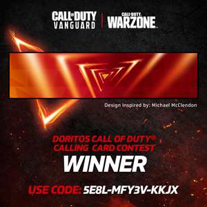 Call of Duty: Vanguard + Warzone - gratis Doritos Calling card durch Code