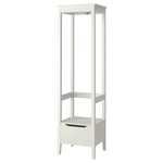 [IKEA] IDANÄS Sammeldeal, z.B. Kleiderschrank, offen in braun oder weiß für 100€ oder Schrank mit Falttüren 121x135 cm für 199€