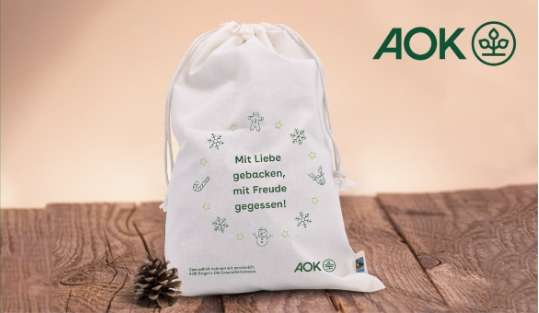 [AOK Bayern] Gebäckbeutel kostenlos bestellen, nicht nur für AOK Mitglieder, auch außerhalb Bayerns