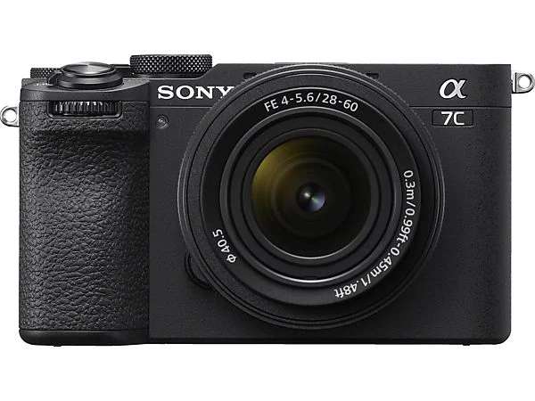 SONY Alpha 7C II Kit (ILCE-7CM2L) Vollformat Kamera mit Objektiv 28 - 60 mm, 7,5 cm Display Touchscreen, WLAN (App)