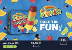 [Marktguru] 50% Cashback auf Pirulo Fruit Joy Eis - 3x einlösbar