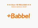 Babbel Lifetime lebenslanges Angebot alle Sprachen