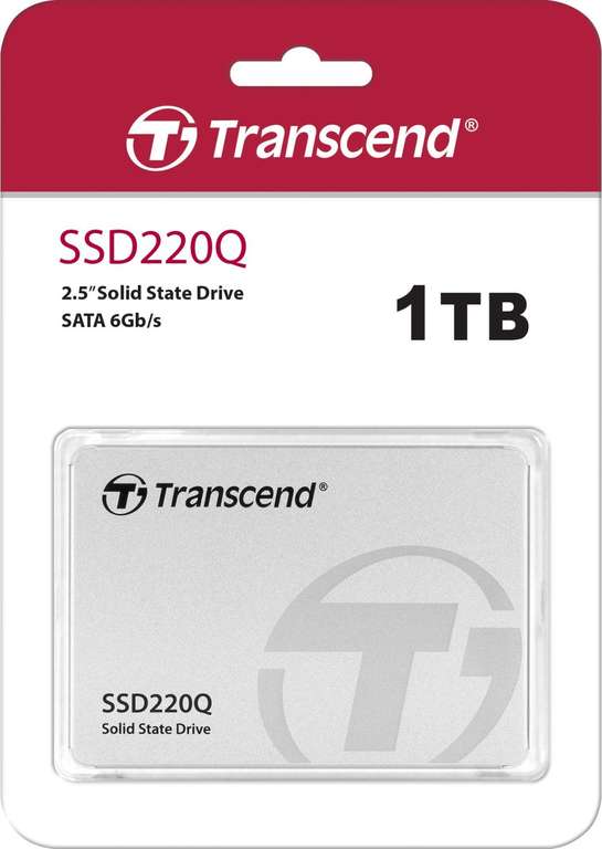 Transcend SSD220Q 1TB, SATA SSD für 46,68€ inkl. Versand [Voelkner Versandflat]