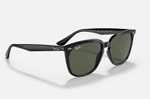 55 % Rabatt Code für die Ray-Ban RB4362 Sonnenbrille in schwarz | Gr. L, hoher Steg, normale Passform