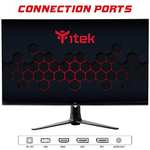 iTek Monitor GGF - 27" Flat, WQHD 2560x1440, Fast IPS, 165Hz, 16:9, 1ms OD, HDMI, 2xDP, USB, Speaker, HDR, Adaptive Sync