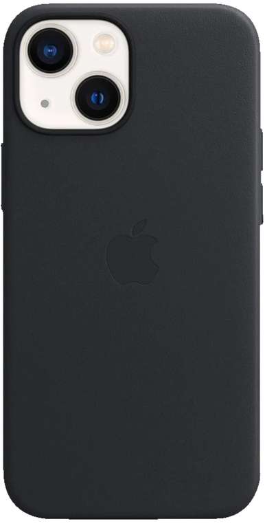 Apple iPhone 13 mini Leder Case MagSafe Midnight