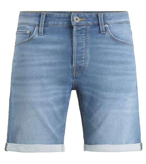 JACK & JONES Herren Jeans-Shorts Rick Icon 12166263 Blau Größe XS & S