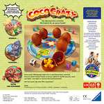Ravensburger 20897 - Coco Crazy, Brettspiel ab 5 Jahren, Familienspiel für Kinder und Erwachsene, Merkspiel für 2-8 Spieler (Amazon Prime)